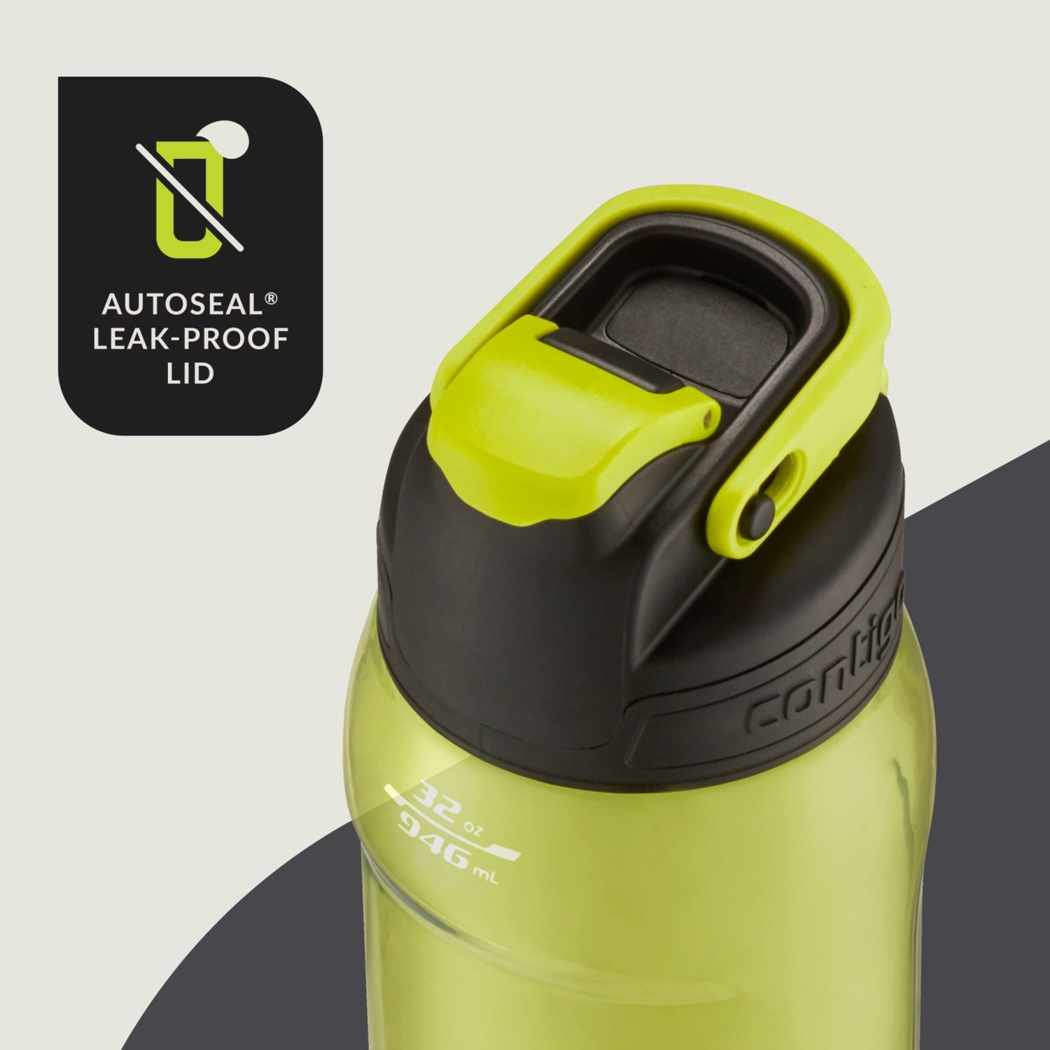 Contigo Fit Water Bottle with AUTOSEAL Lid, 32oz., Bolt - Pick 885
