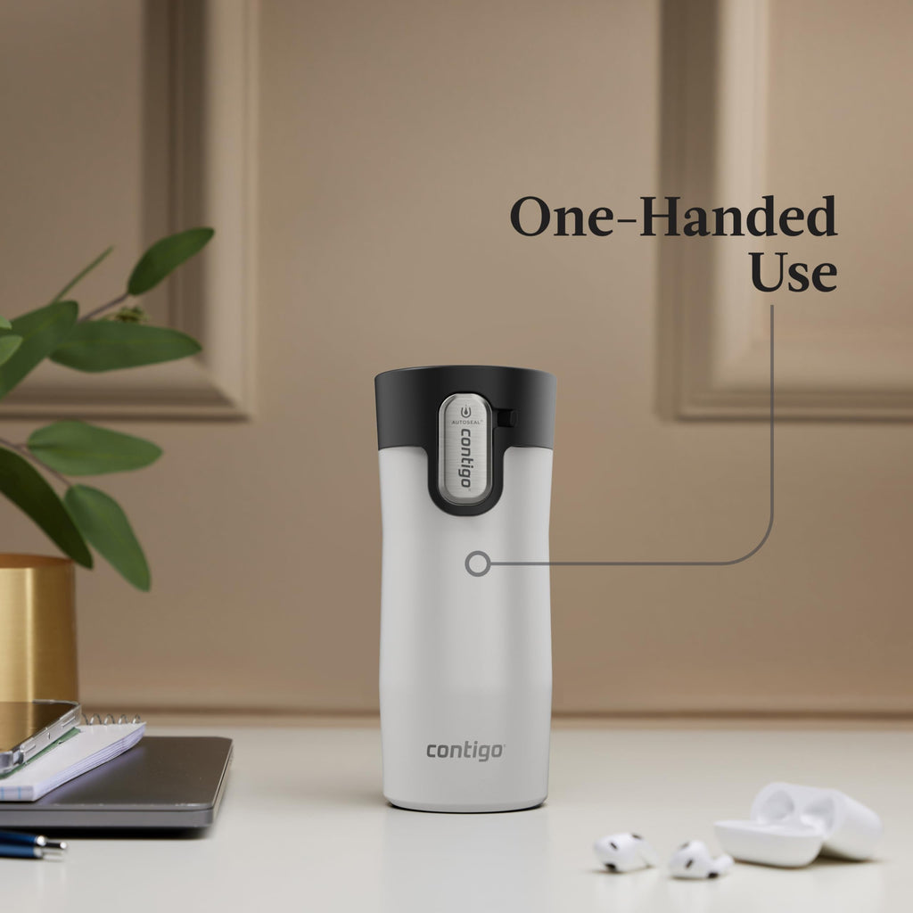 Contigo AUTOSEAL West Loop Vacuum-Insulated Stainless Steel Travel Mug with Easy-Clean Lid, 12oz - Pick 403