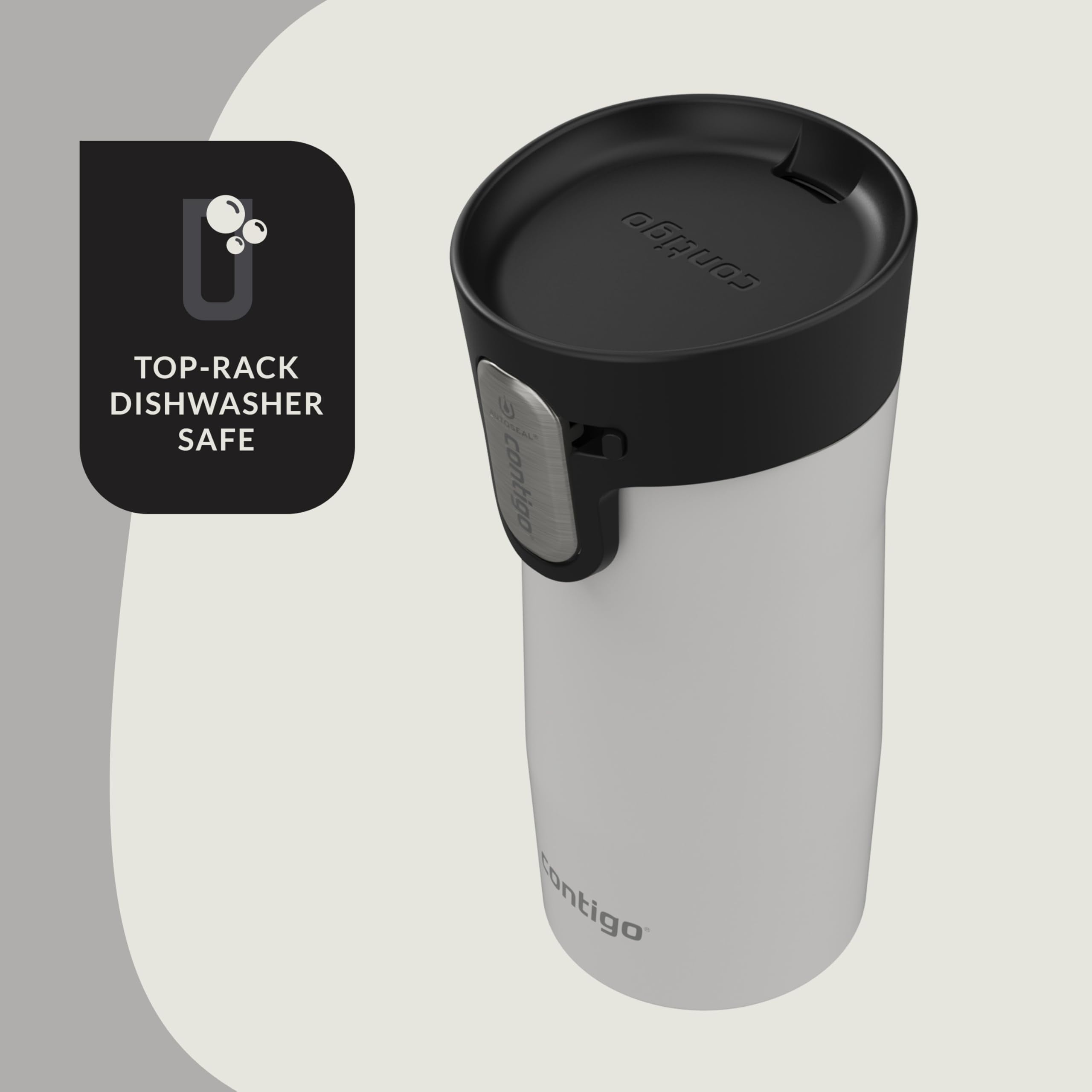 Contigo AUTOSEAL West Loop Vacuum-Insulated Stainless Steel Travel Mug with Easy-Clean Lid, 12oz - Pick 403