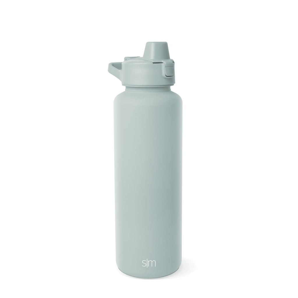 Simple Modern 48 fl oz Reusable Tritan Summit Water Bottle with Silicone Straw Lid|Seaglass Sage - Pick 744