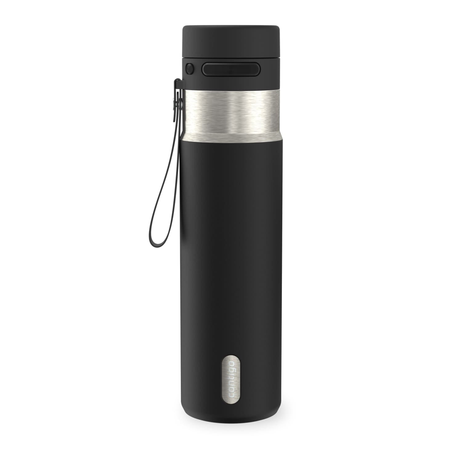 Contigo AutoPop 24 oz Leakproof Insulated Stainless Steel Water Bottle with Carry Strap and Shaker Ball - Pick 352