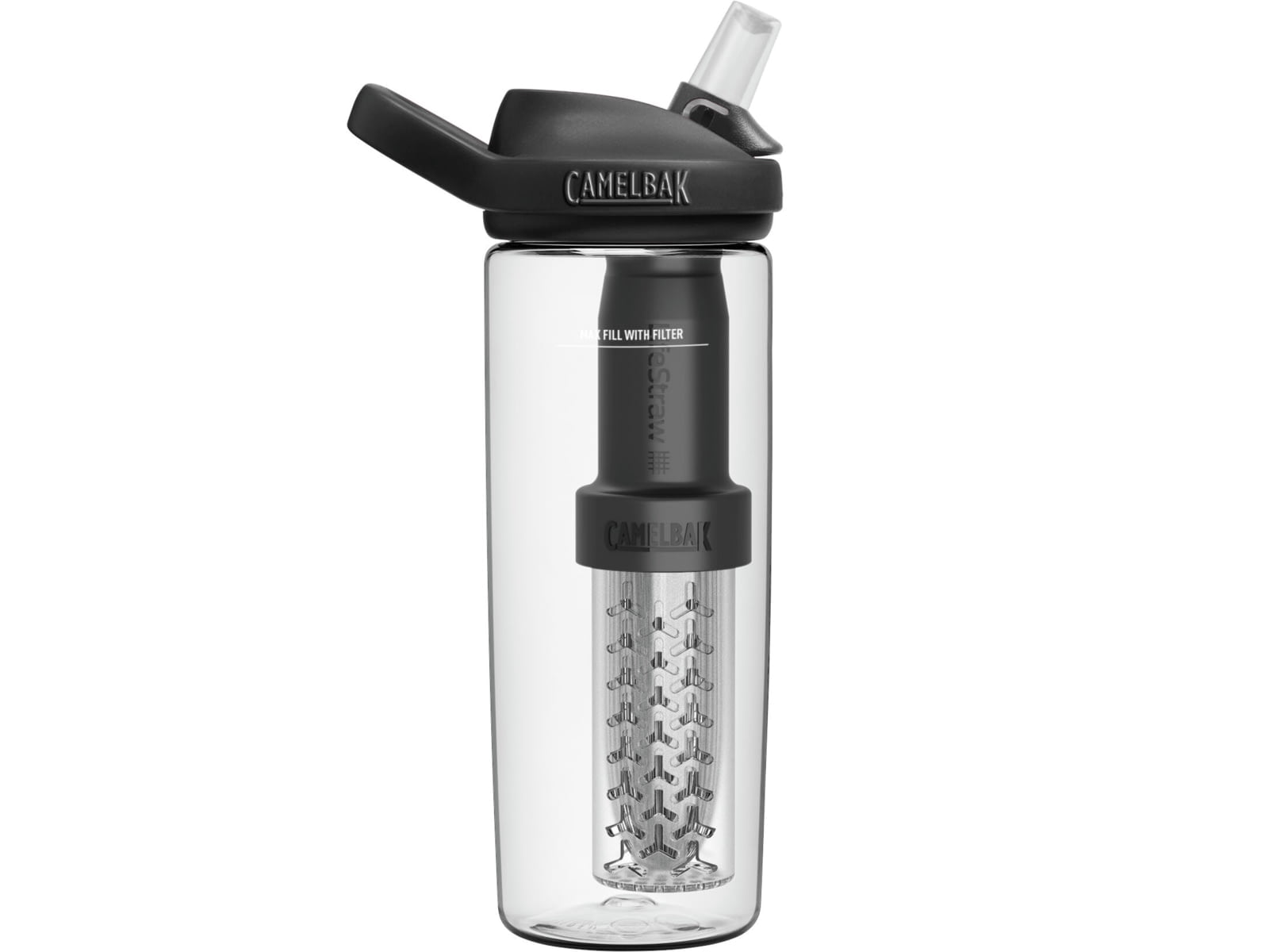 CamelBak eddy+ 20oz Bottle, filtered by LifeStraw, Clear - Pick 569