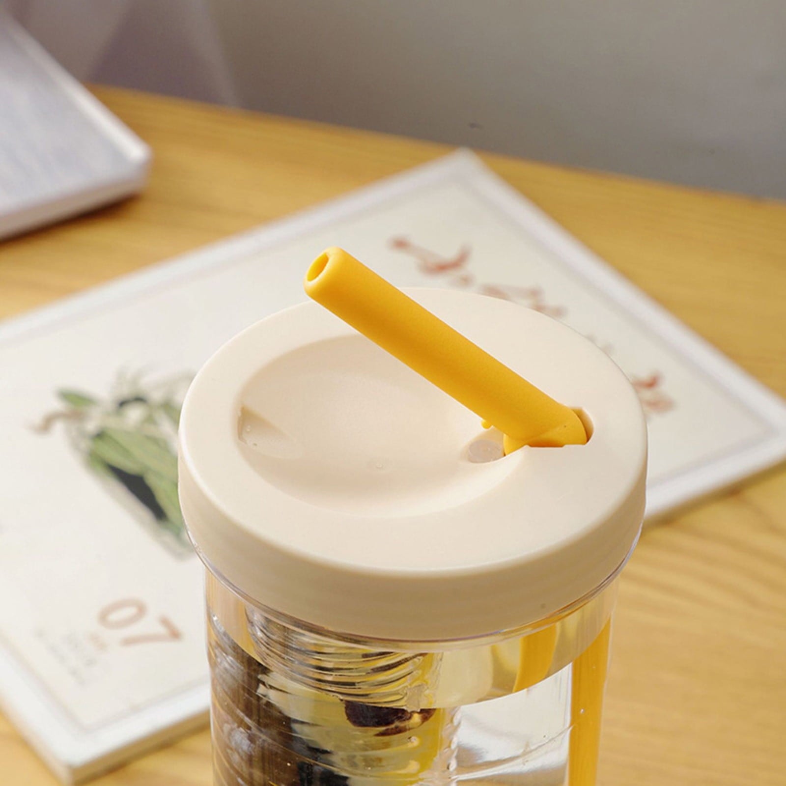 AURIGATE Simple Modern Plastic Tumbler with Lid and Straw Reusable BPA Free Iced Coffee Cups Double Wall Smoothie Cup Gifts for Women Men Him Her Classic Collection - Pick 621