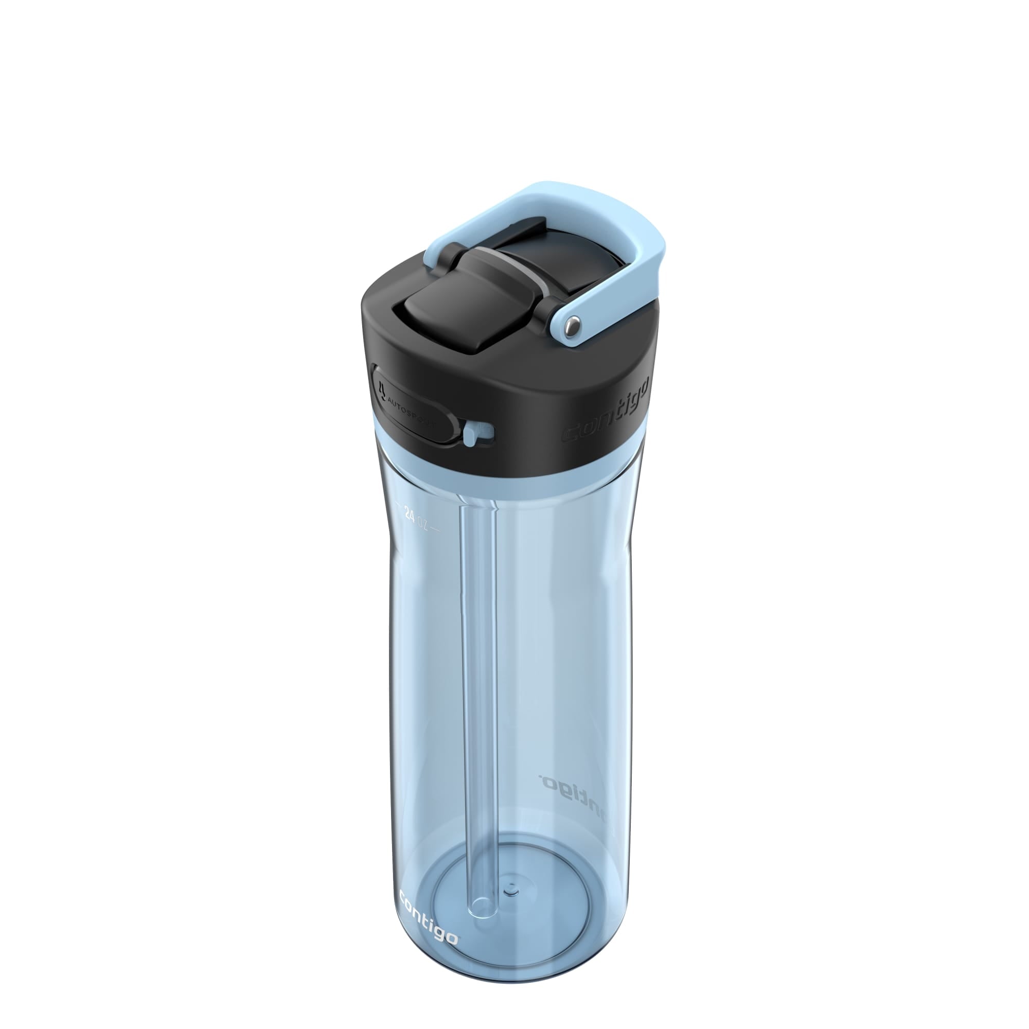 Contigo Ashland Water Bottle Bundle – Glacier Color, 32oz + 24oz Leakproof Autospout BPA-Free Set - Pick 704