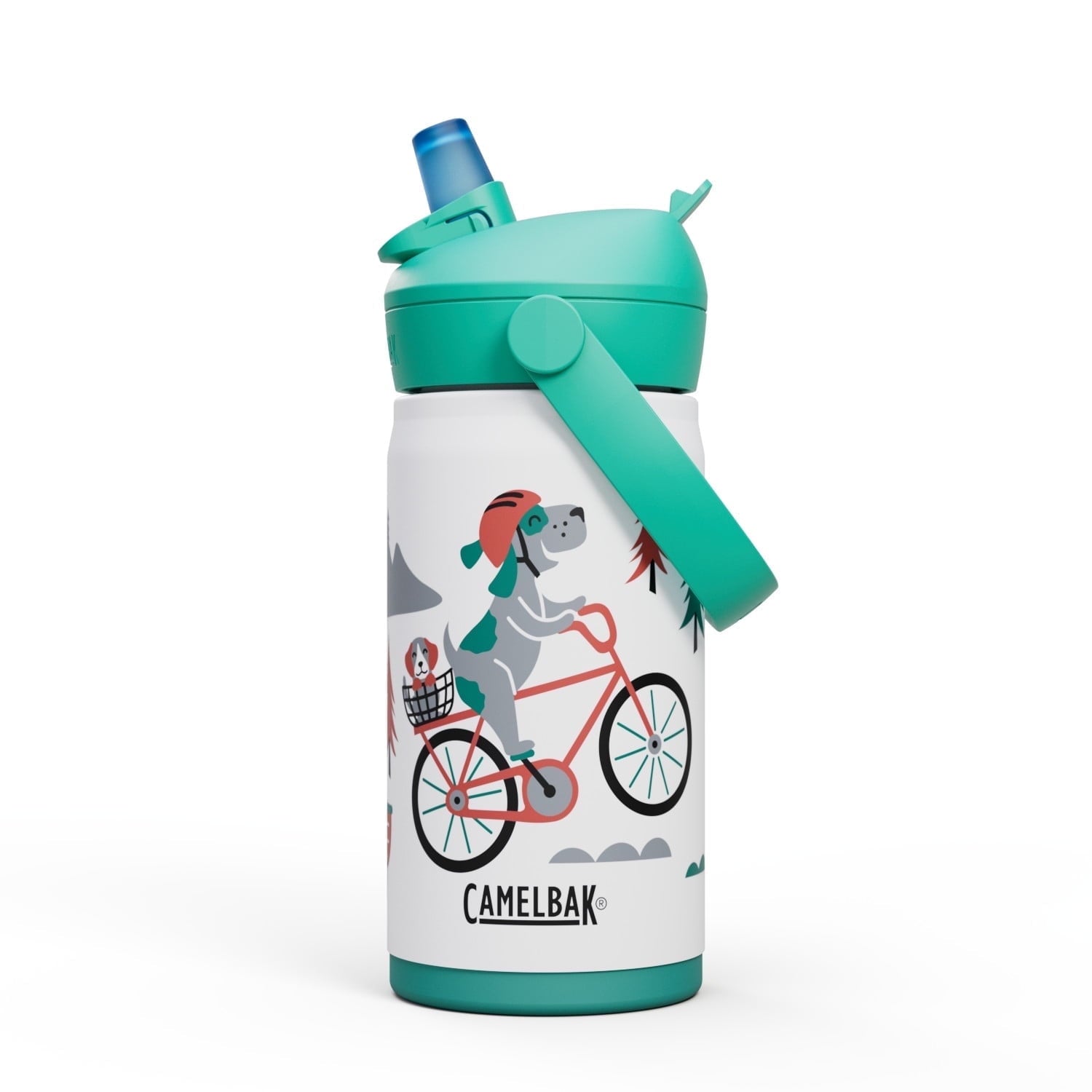 Camelbak Thrive™ Flip Straw Kids Stainless 12oz Water Bottle, Dino Jam - Pick 755