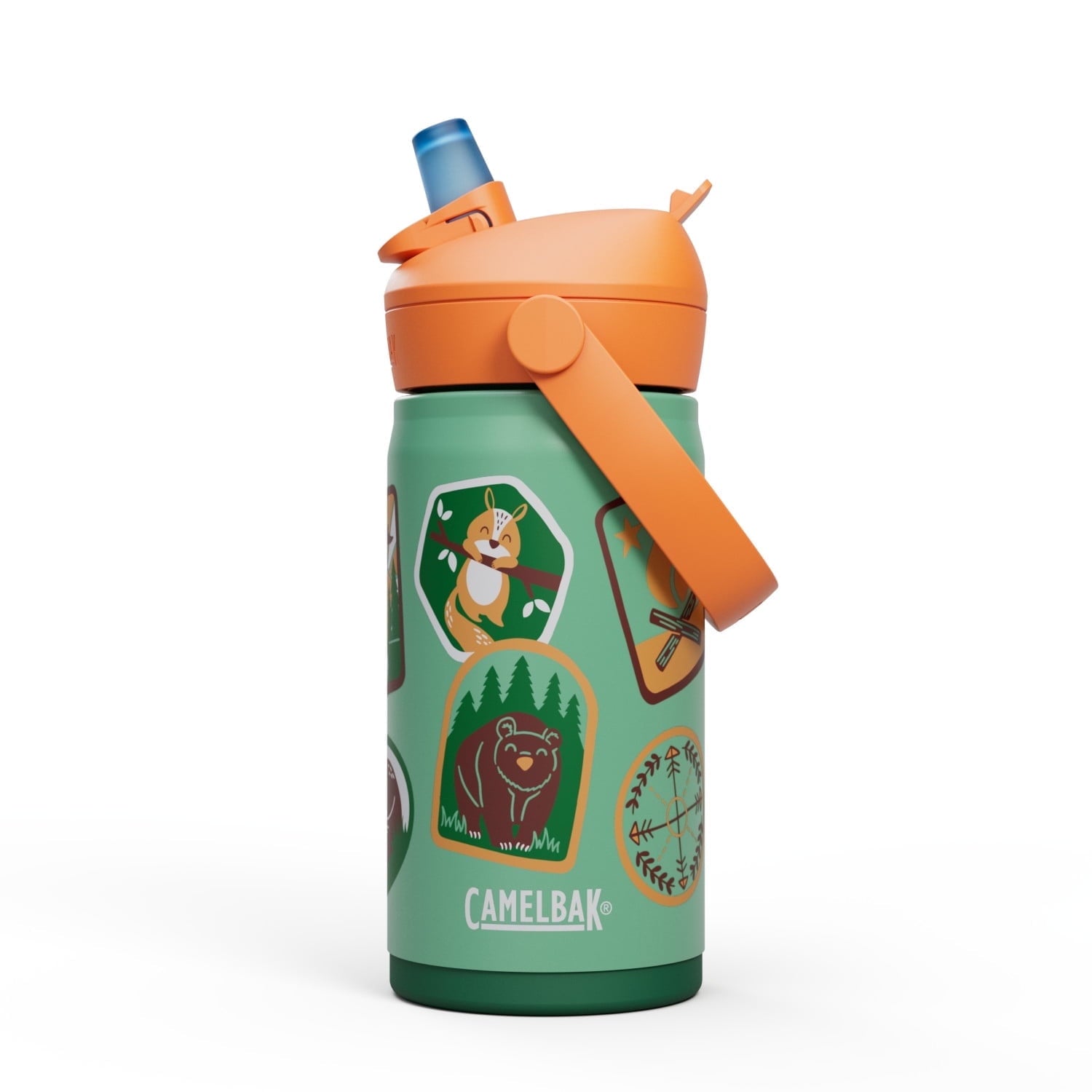 Camelbak Thrive™ Flip Straw Kids Stainless 12oz Water Bottle, Dino Jam - Pick 755