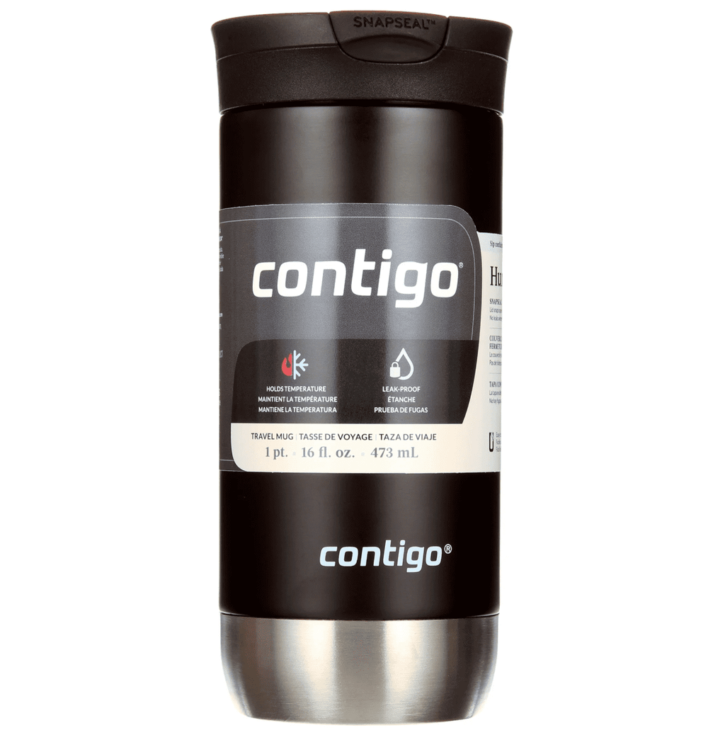 Contigo 16 oz. Huron 2.0 SnapSeal Stainless Steel Travel Mug - Licorice - Pick 608