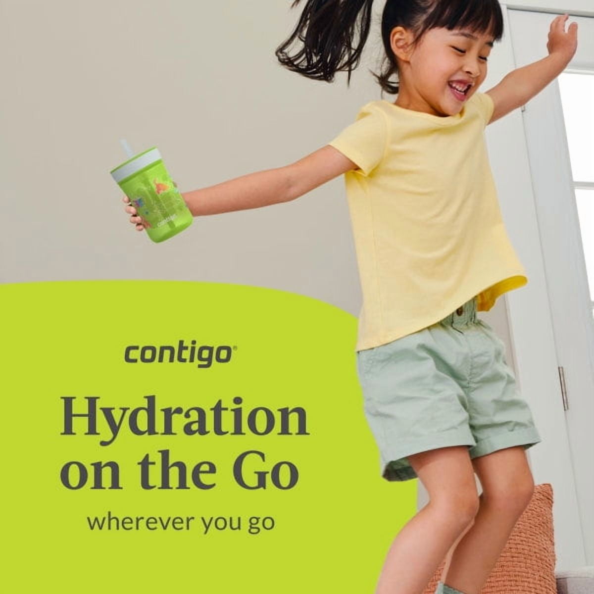Contigo Kid's 14 oz. Leighton Tumbler 2-Pack - Dogs Doing Things/Spacecraft - Pick 380