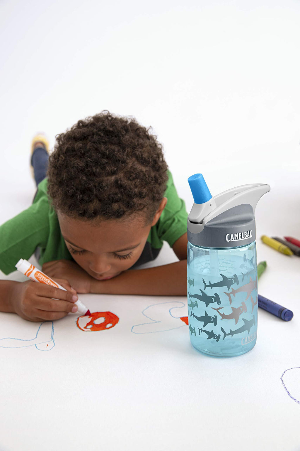 CamelBak Eddy Kids Water Bottle, Airplane Bandits.4 L - Pick 938