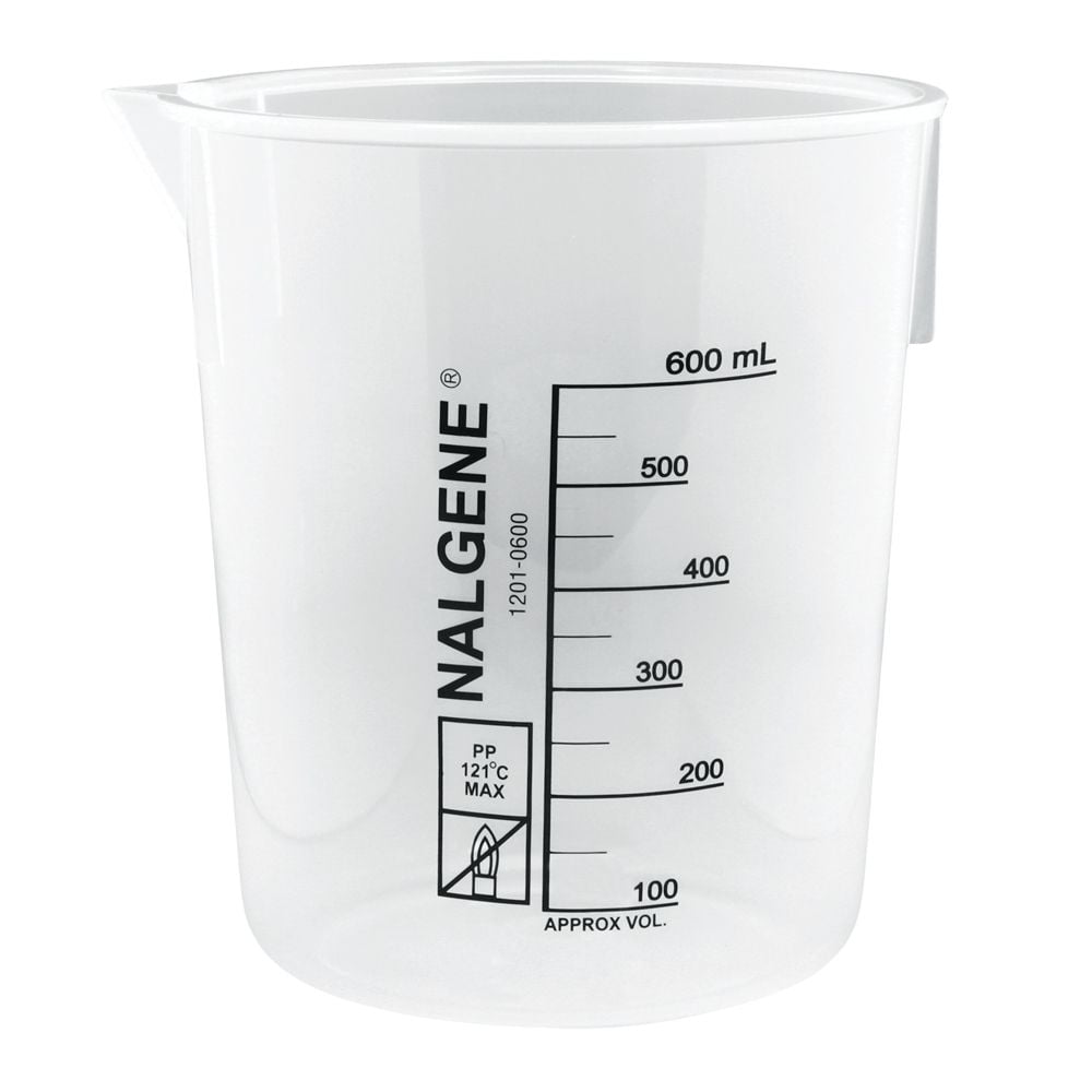 Nalgene Griffin Beaker, Low Form, Polypropylene, 600 Ml - Pick 224