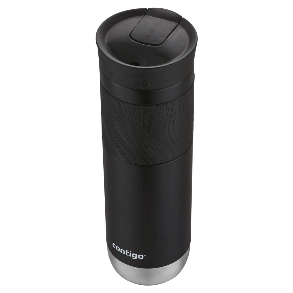 Contigo Byron 2.0 Stainless Steel Travel Mug with SNAPSEAL Lid and Grip in Black, 24 fl oz. - Pick 664