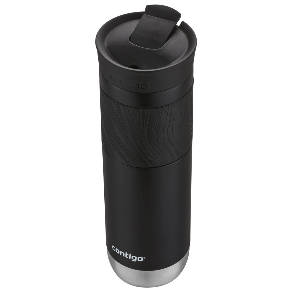 Contigo Byron 2.0 Stainless Steel Travel Mug with SNAPSEAL Lid and Grip in Black, 24 fl oz. - Pick 664