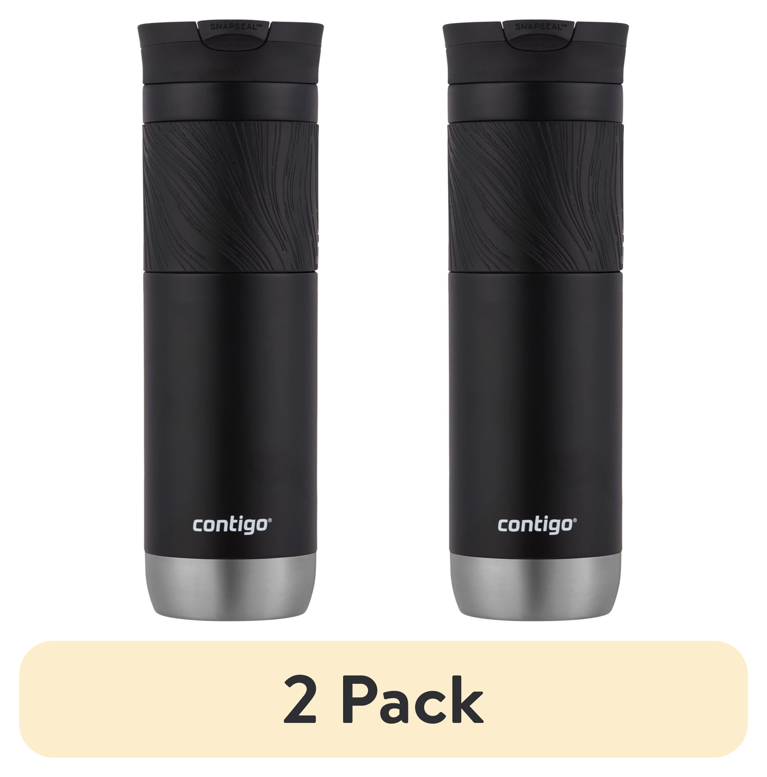 Contigo Byron 2.0 Stainless Steel Travel Mug with SNAPSEAL Lid and Grip in Black, 24 fl oz. - Pick 664