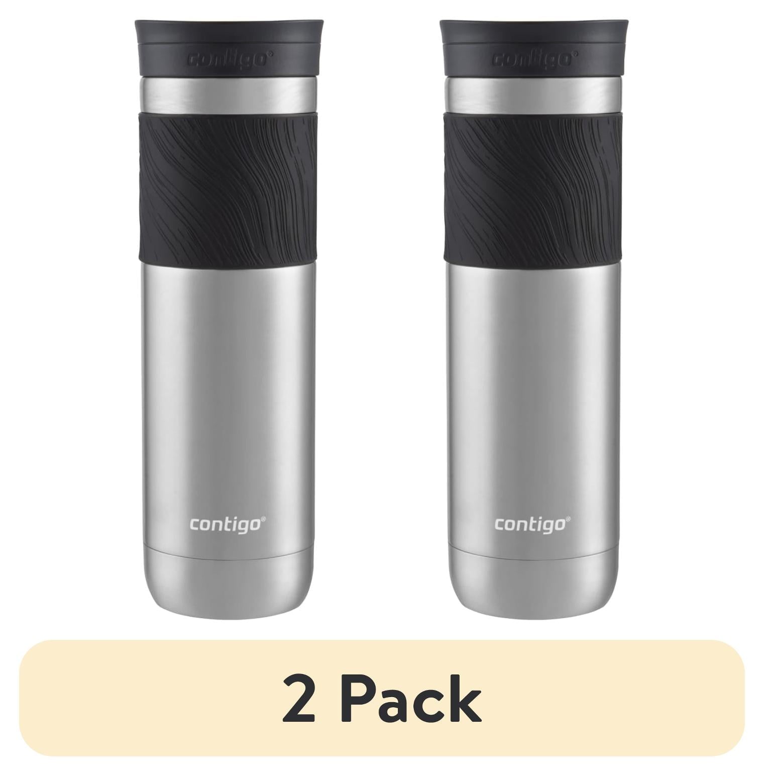 Contigo Byron 2.0 Stainless Steel Travel Mug with SNAPSEAL Lid and Grip in Black, 24 fl oz. - Pick 664