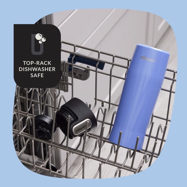 Contigo AUTOSEAL West Loop Vacuum-Insulated Stainless Steel Travel Mug with Easy-Clean Lid, 20 oz, Crystal Lakeside &amp; Crystal Agave, 2-Pack - Pick 482
