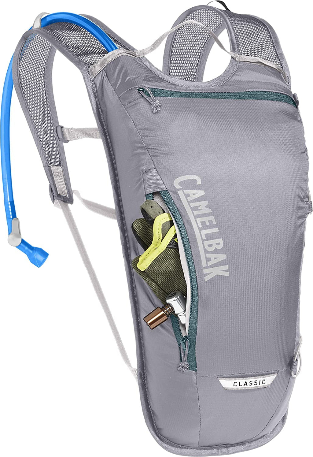 CamelBak Classic Light Bike Hydration Pack 70oz, Gunmetal/Hydro - Pick 114