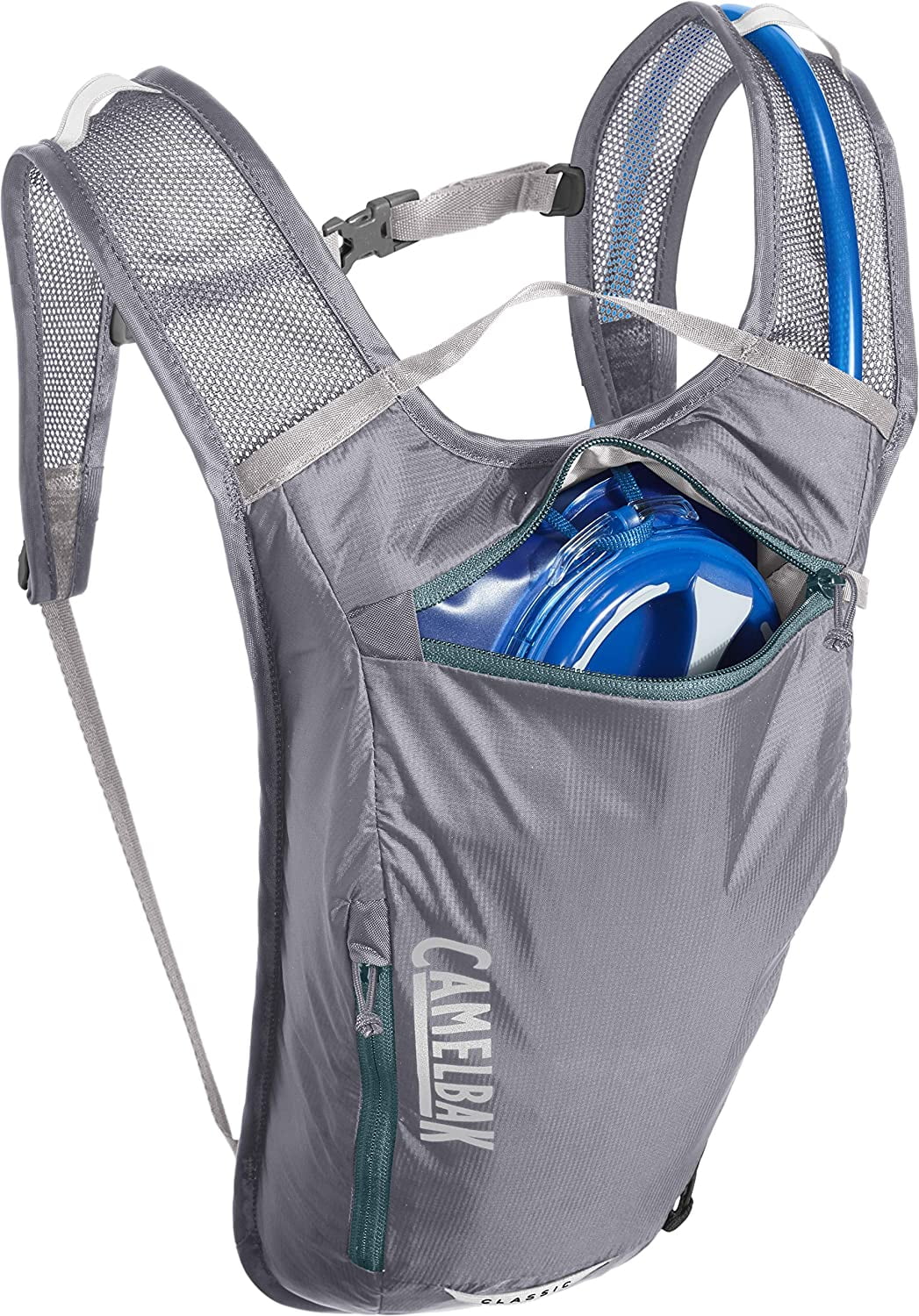 CamelBak Classic Light Bike Hydration Pack 70oz, Gunmetal/Hydro - Pick 114