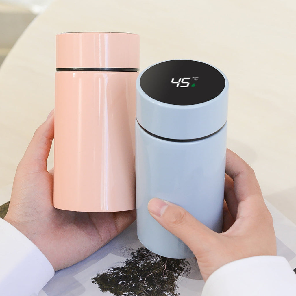 Stainless Steel Insulation Cup Cute Mini Portable Children Student Water Bottle Coffee Travel Mug LED Temperature Display Double Walled Vacuum Long Lasting Insulation - Pick 314