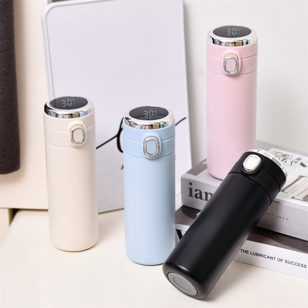 Stainless Steel Insulation Cup Cute Mini Portable Children Student Water Bottle Coffee Travel Mug LED Temperature Display Double Walled Vacuum Long Lasting Insulation - Pick 314