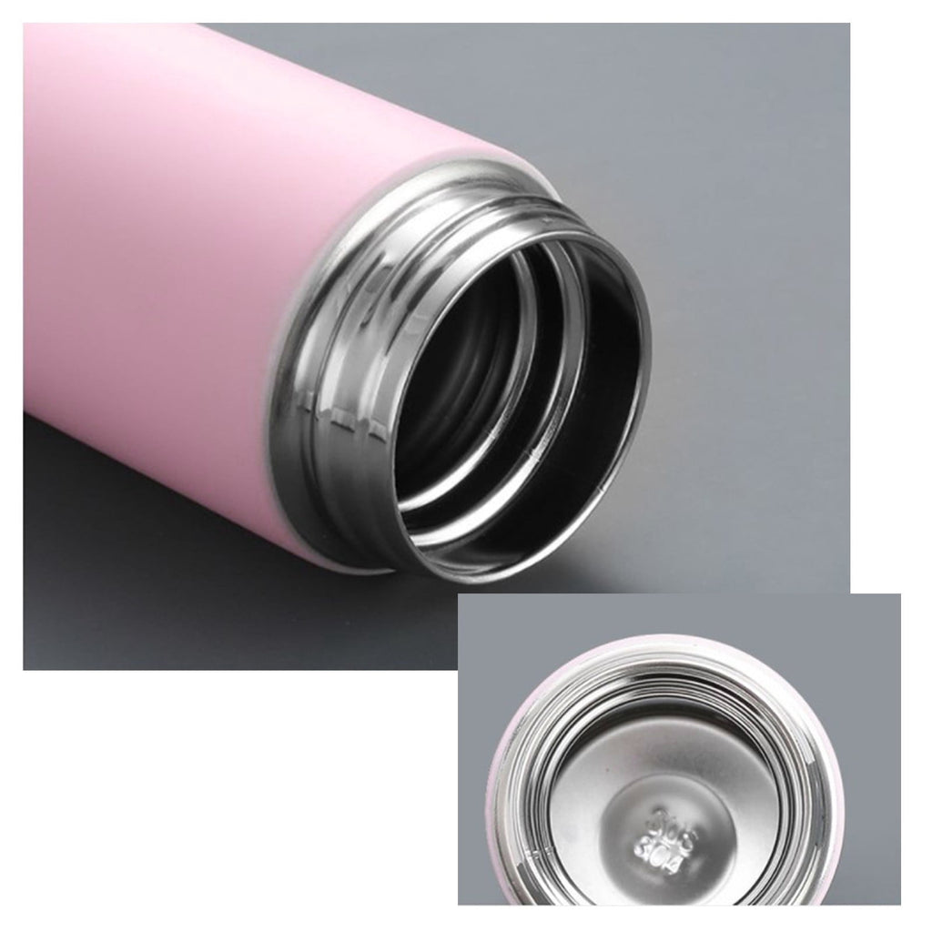Stainless Steel Insulation Cup Cute Mini Portable Children Student Water Bottle Coffee Travel Mug LED Temperature Display Double Walled Vacuum Long Lasting Insulation - Pick 314