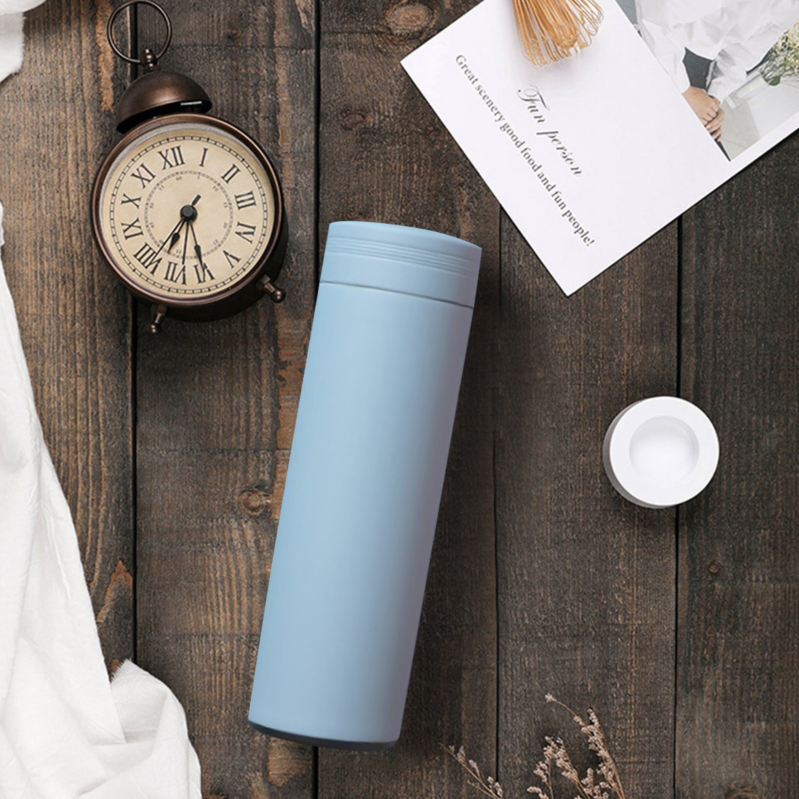 Stainless Steel Insulation Cup Cute Mini Portable Children Student Water Bottle Coffee Travel Mug LED Temperature Display Double Walled Vacuum Long Lasting Insulation - Pick 314