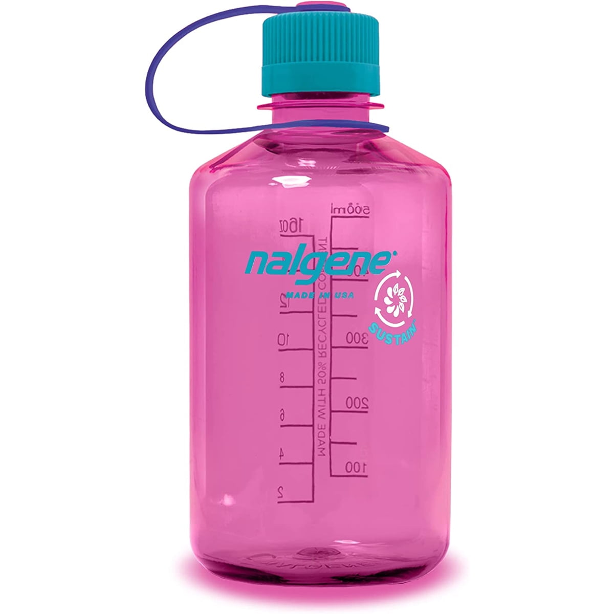 Nalgene Sustain 16 oz. Narrow Mouth Water Bottle - Cornflower Blue - Pick 568