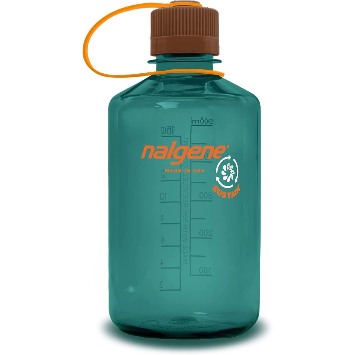 Nalgene Sustain 16 oz. Narrow Mouth Water Bottle - Cornflower Blue - Pick 568