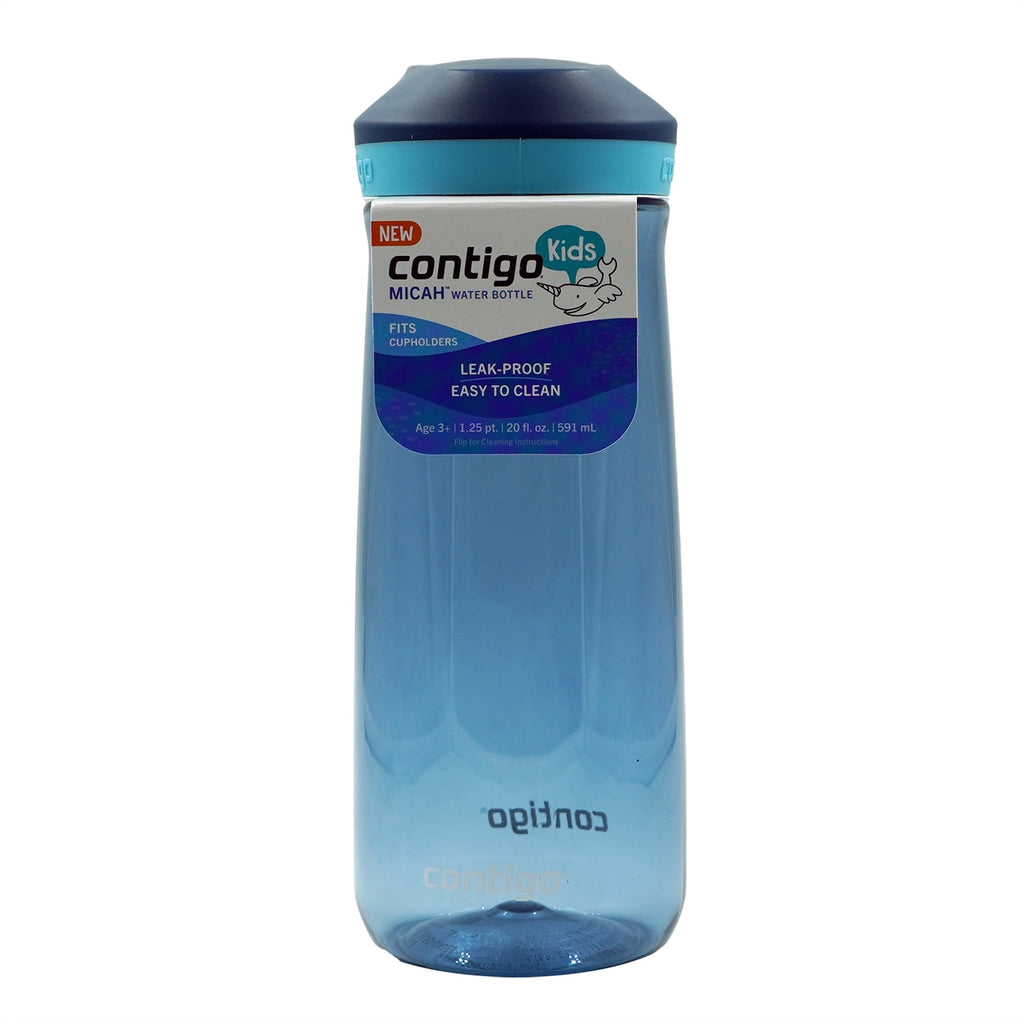 Contigo Kid's 20 oz. Micah Water Bottle w/ Simple Lid - Pineapple/Cool Lime - Pick 166