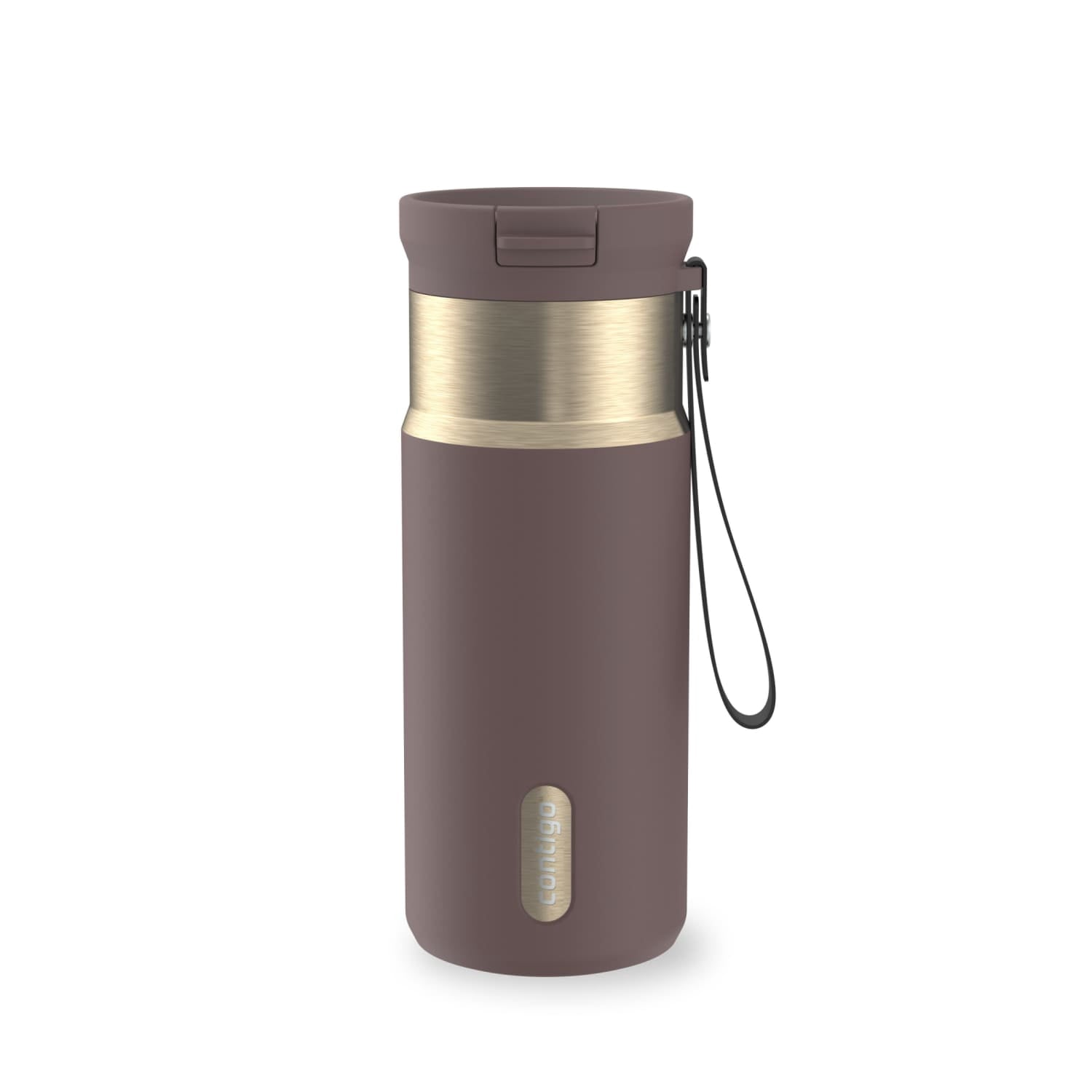 Contigo SnapSeal 16 oz Leakproof Stainless Steel Water Bottle with Carrying Strap - Pick 354