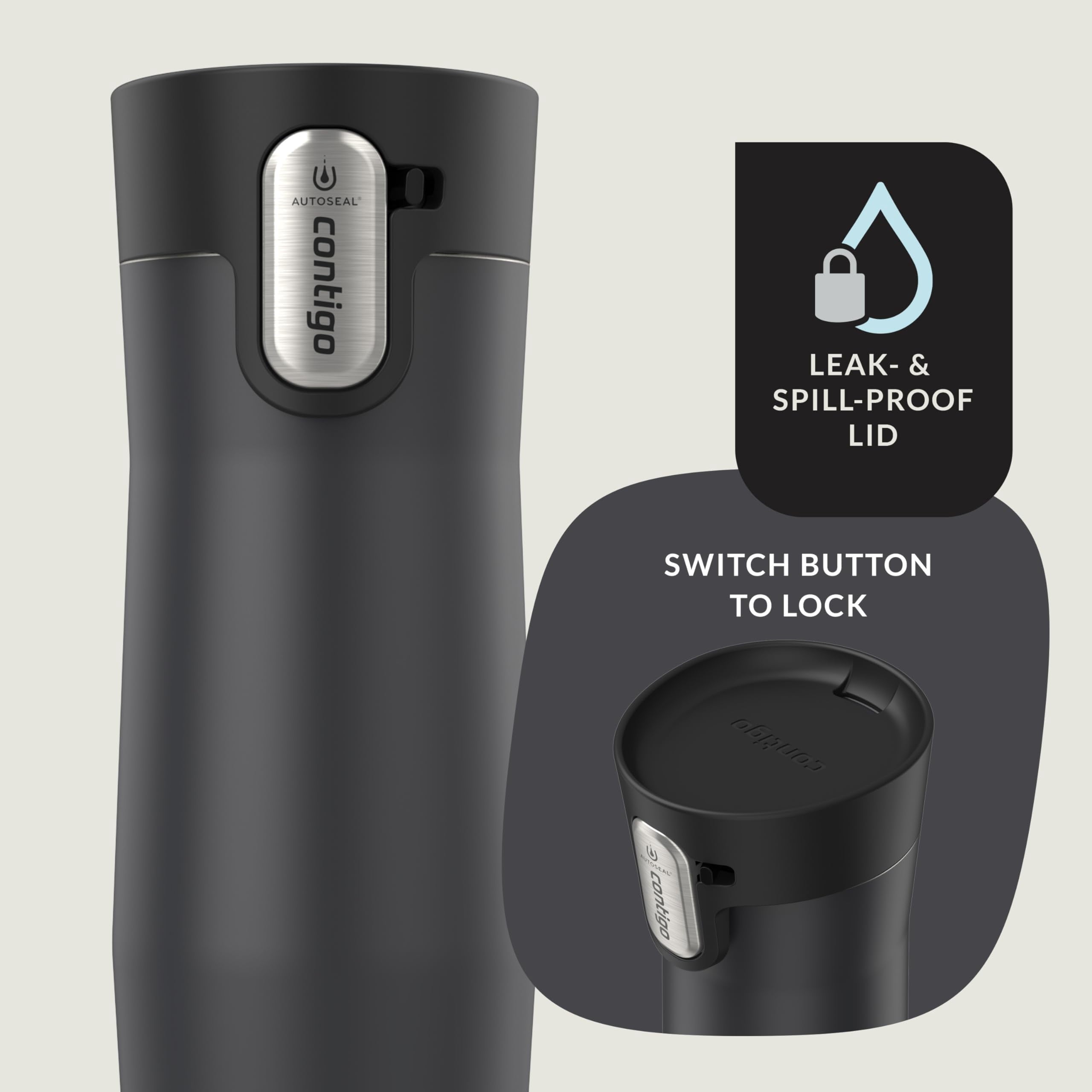 Autoseal West Loop Vacuum-insulated Stainless Steel Travel Mug With Easy-clean Lid 20 Oz Sake - Pick 905