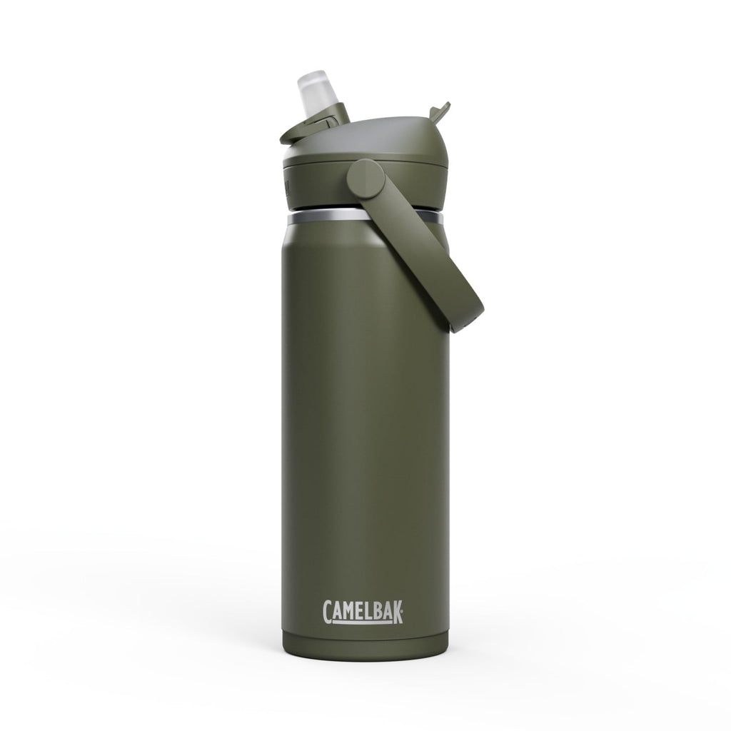 CamelBak Thrive™ Flip Straw Insulated Stainless Steel Water Bottle, 20oz, Moss - Pick 732