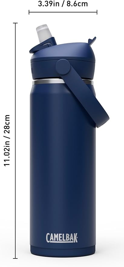 CamelBak Thrive™ Flip Straw Insulated Stainless Steel Water Bottle, 20oz, Moss - Pick 732