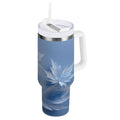 30 oz Insulated Stainless Steel Tumbler Double Wall Stainless Steel Tumbler with 2-Way Drinking Glass Mapleleaves - Pick 330