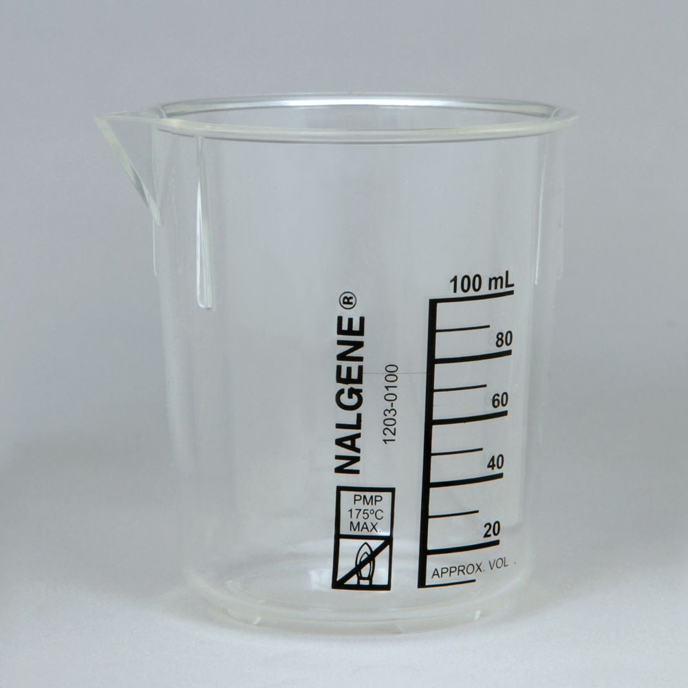 Nalgene Griffin Beaker, Low Form, Polymethylpentene, 100 Ml - Pick 289