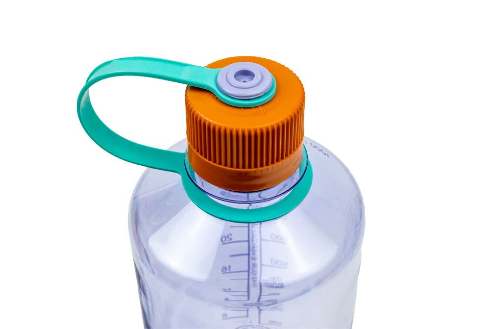 Nalgene Sustain Tritan BPA-Free Water Bottle Made with Material Derived from 50% Plastic Waste, 32 OZ, Narrow Mouth, Amethyst C30 - Pick 232