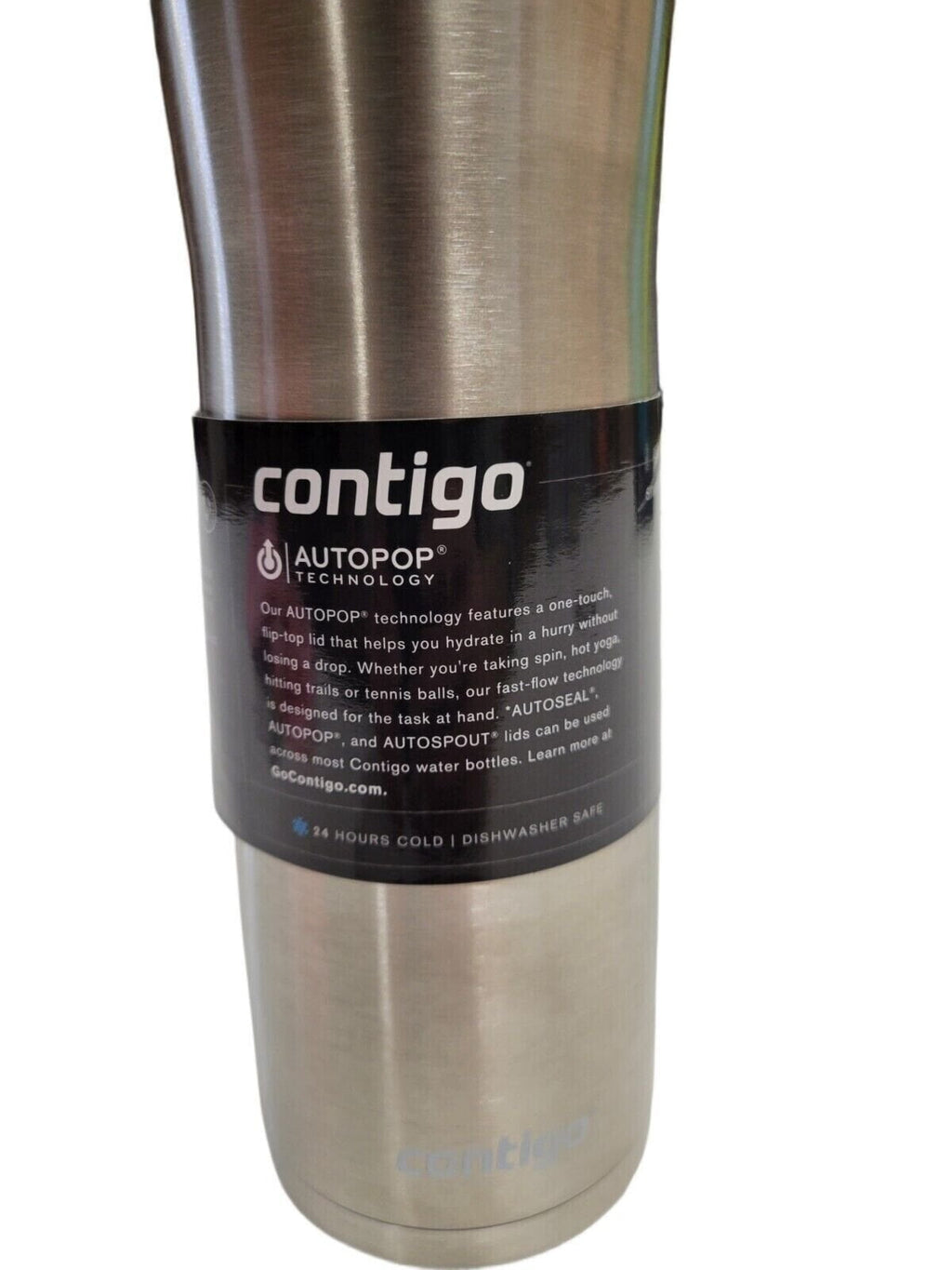 Contigo 20 oz. Jackson Chill 2.0 Water Bottle - Stainless Steel w/Licorice - Pick 777