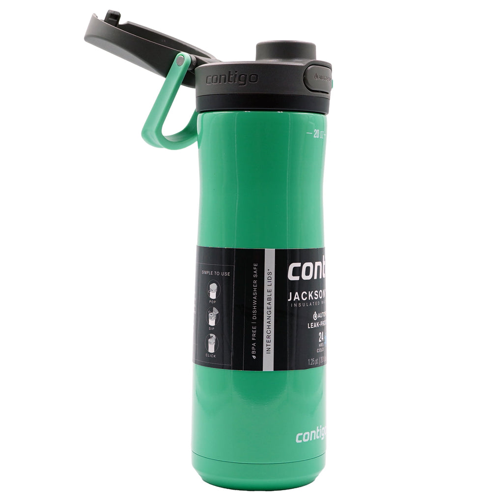 Contigo 20 oz. Jackson Chill 2.0 Water Bottle - Stainless Steel w/Licorice - Pick 777