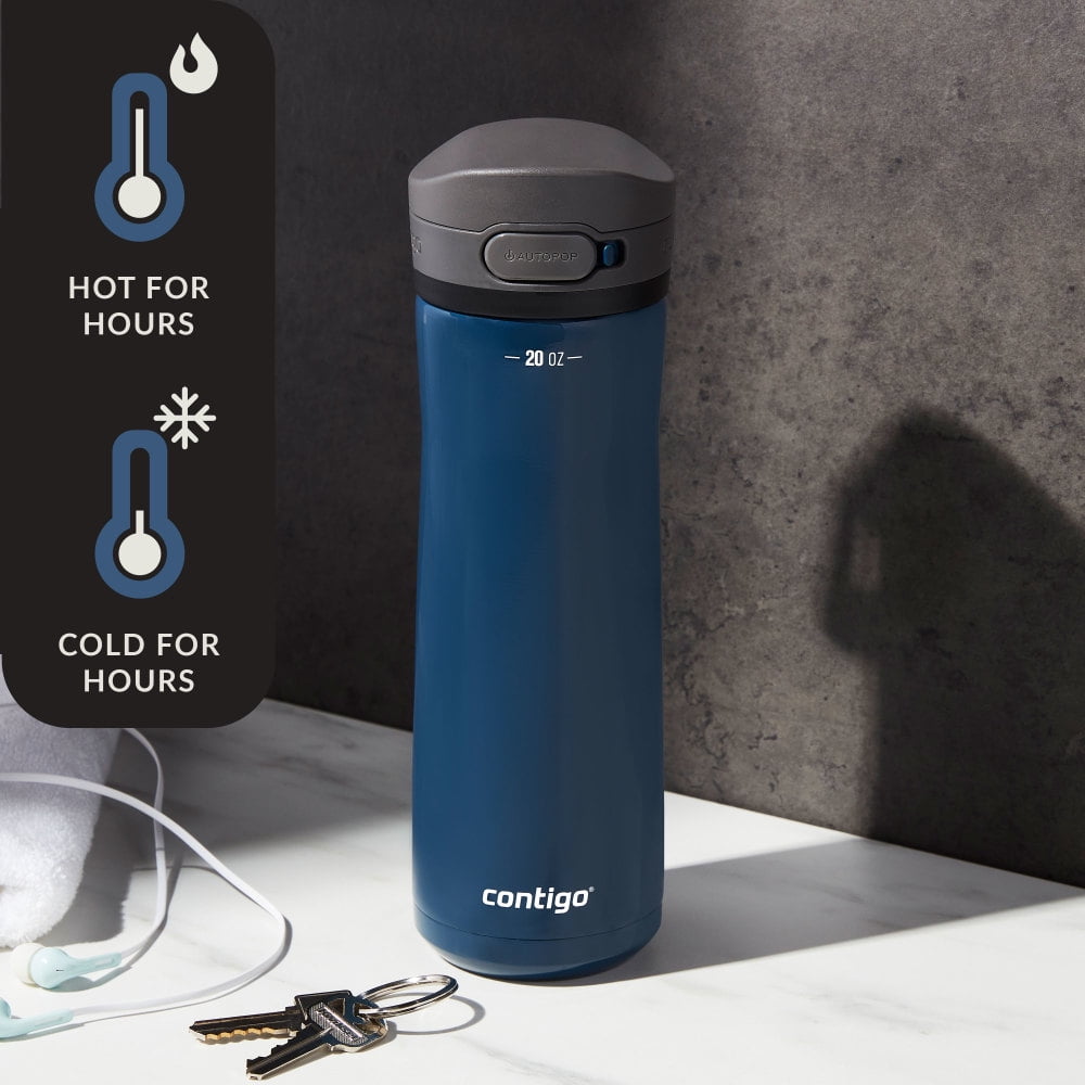 Contigo 20 oz. Jackson Chill 2.0 Water Bottle - Stainless Steel w/Licorice - Pick 777