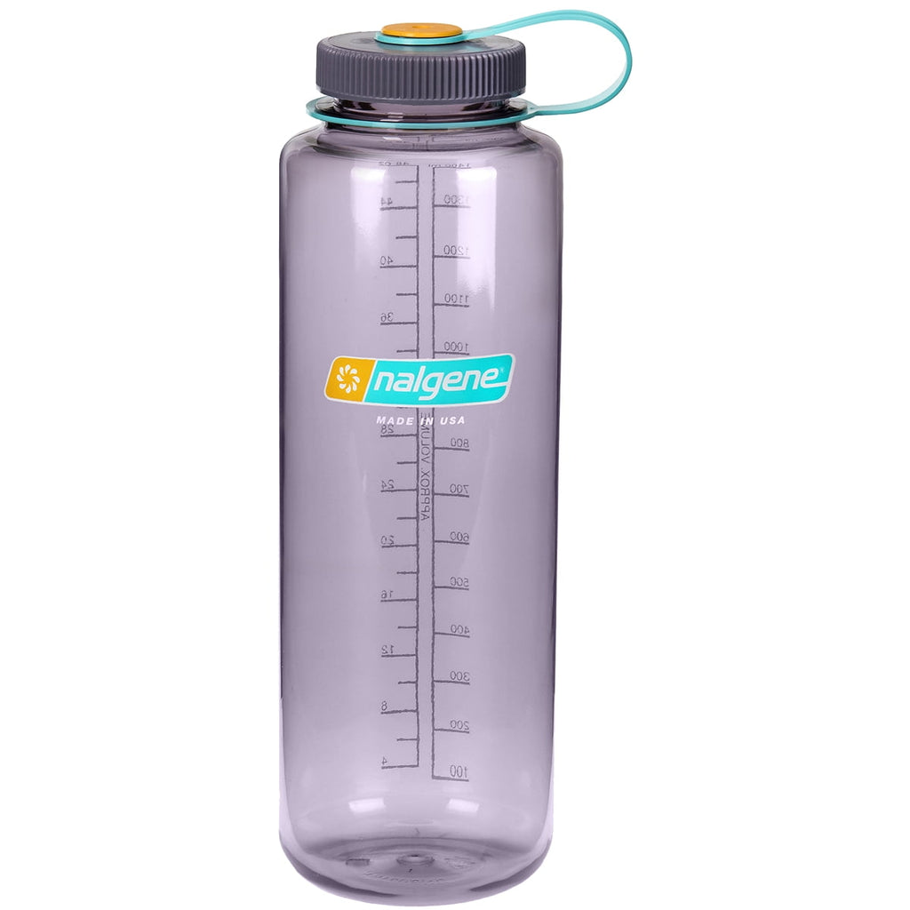 Nalgene Sustain Tritan BPA-Free Water Bottle Made with Material Derived from 50% Plastic Waste (using ISCC certified mass balance), 48 OZ, Wide Mouth, Blue - Pick 208