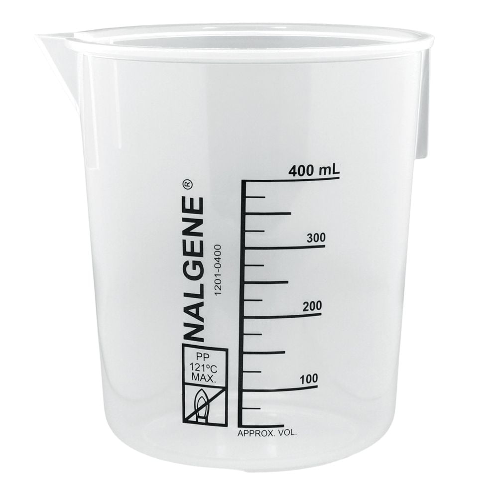 Nalgene Griffin Beaker, Low Form, Polypropylene, 400 Ml - Pick 685