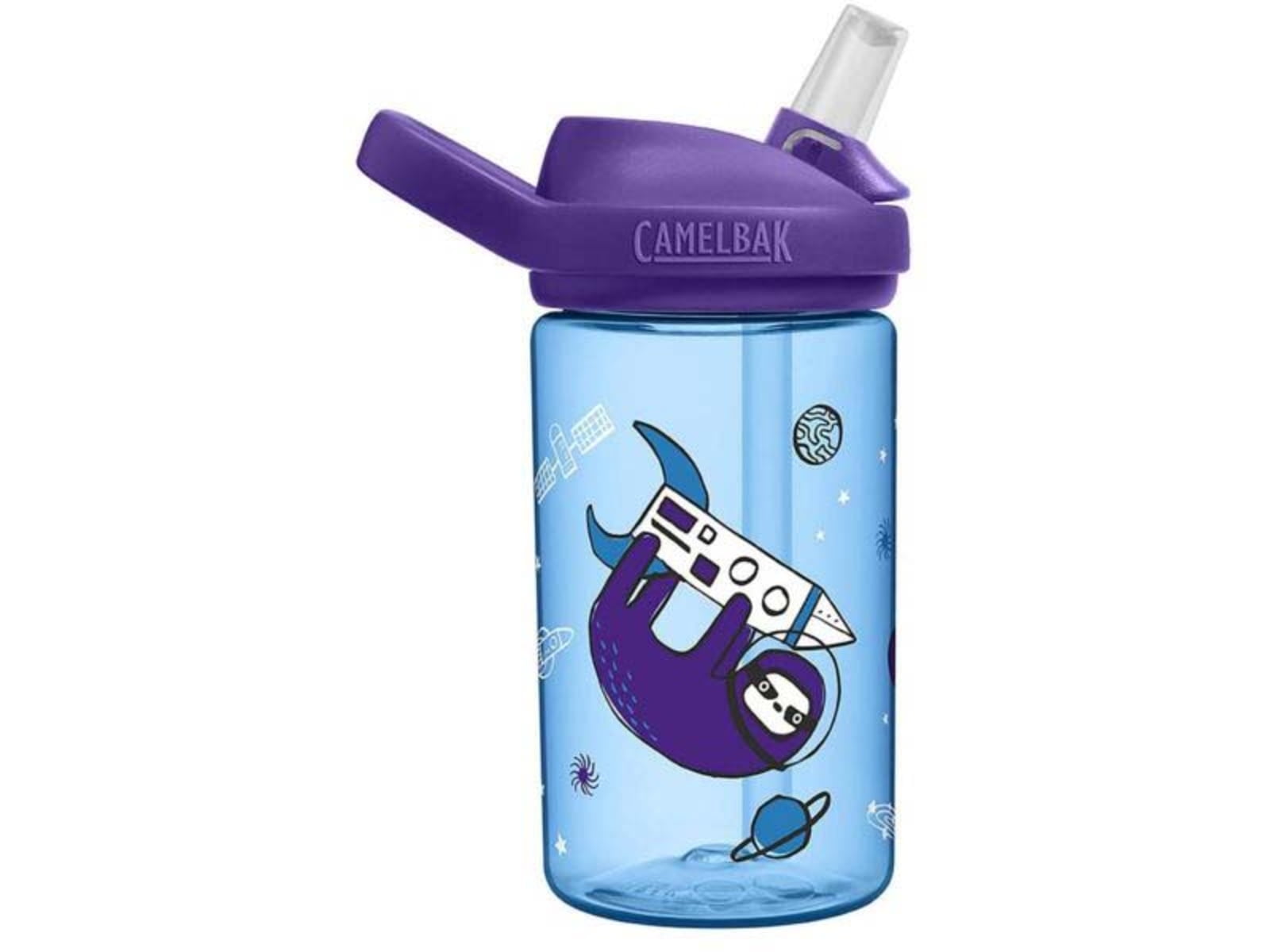 Camelbak Eddy+ Kids 14oz Water Bottle with Flip Straw, Sloths in Space - Pick 924