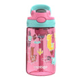 Contigo 14oz Kids' Water Bottle with Redesigned AutoSpout Straw Azalea Jade Vine with Llamas - Pick 827