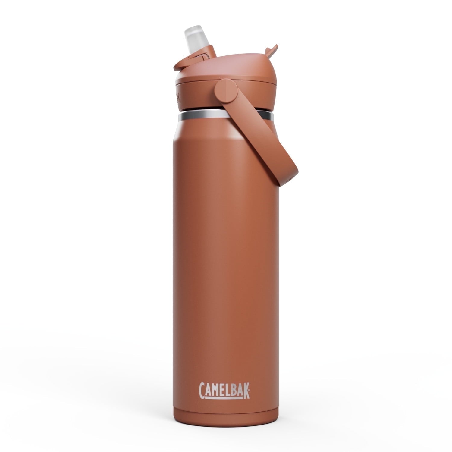 CamelBak Thrive™ Flip Straw Insulated Stainless Steel Water Bottle, 25 oz, Sierra Red - Pick 633
