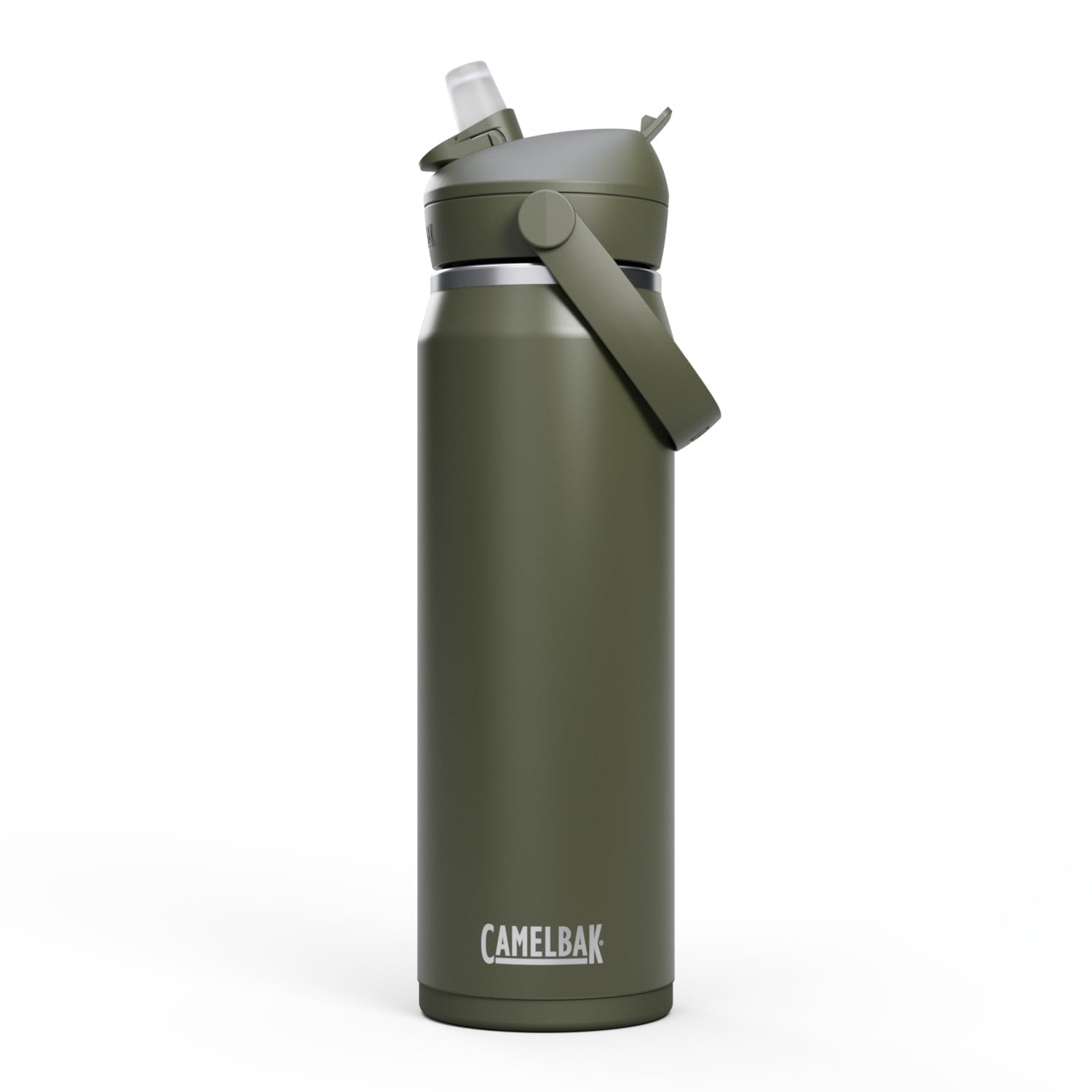 CamelBak Thrive™ Flip Straw Insulated Stainless Steel Water Bottle, 25 oz, Sierra Red - Pick 633