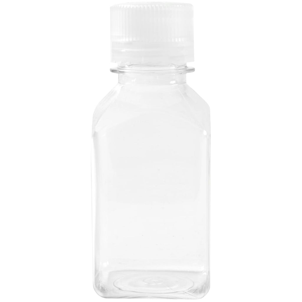 Nalgene Transparent Lexan Polycarbonate Square Storage Bottle - 8 oz. - Clear - Pick 386