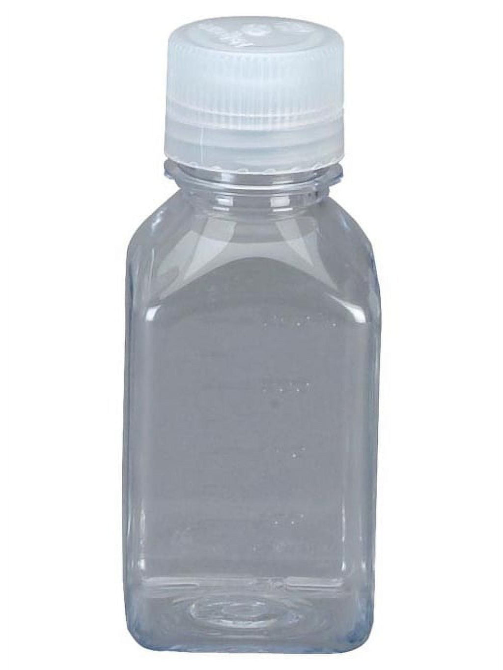 Nalgene Transparent Lexan Polycarbonate Square Storage Bottle - 8 oz. - Clear - Pick 386