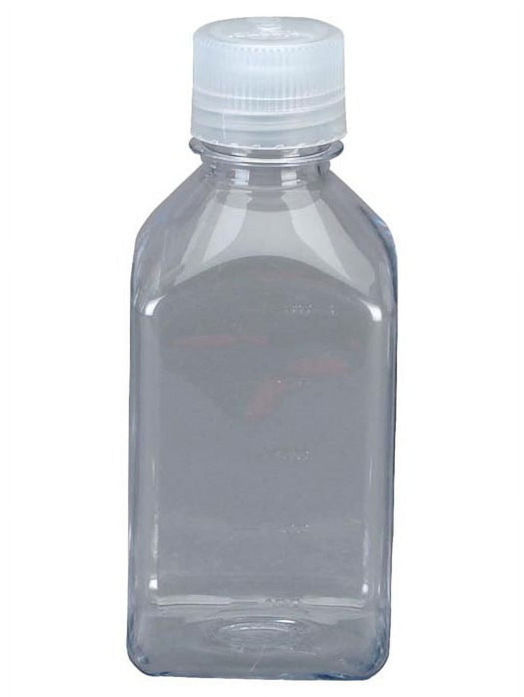 Nalgene Transparent Lexan Polycarbonate Square Storage Bottle - 8 oz. - Clear - Pick 386
