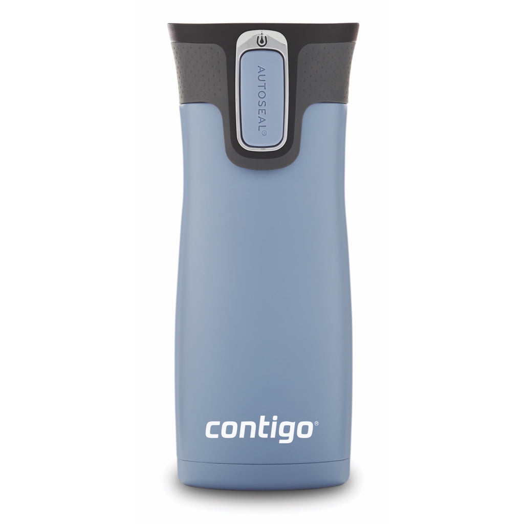 Contigo AUTOSEAL West Loop 2.0 Travel Mug, 16 oz., Stainless Steel with Black Button - Pick 605
