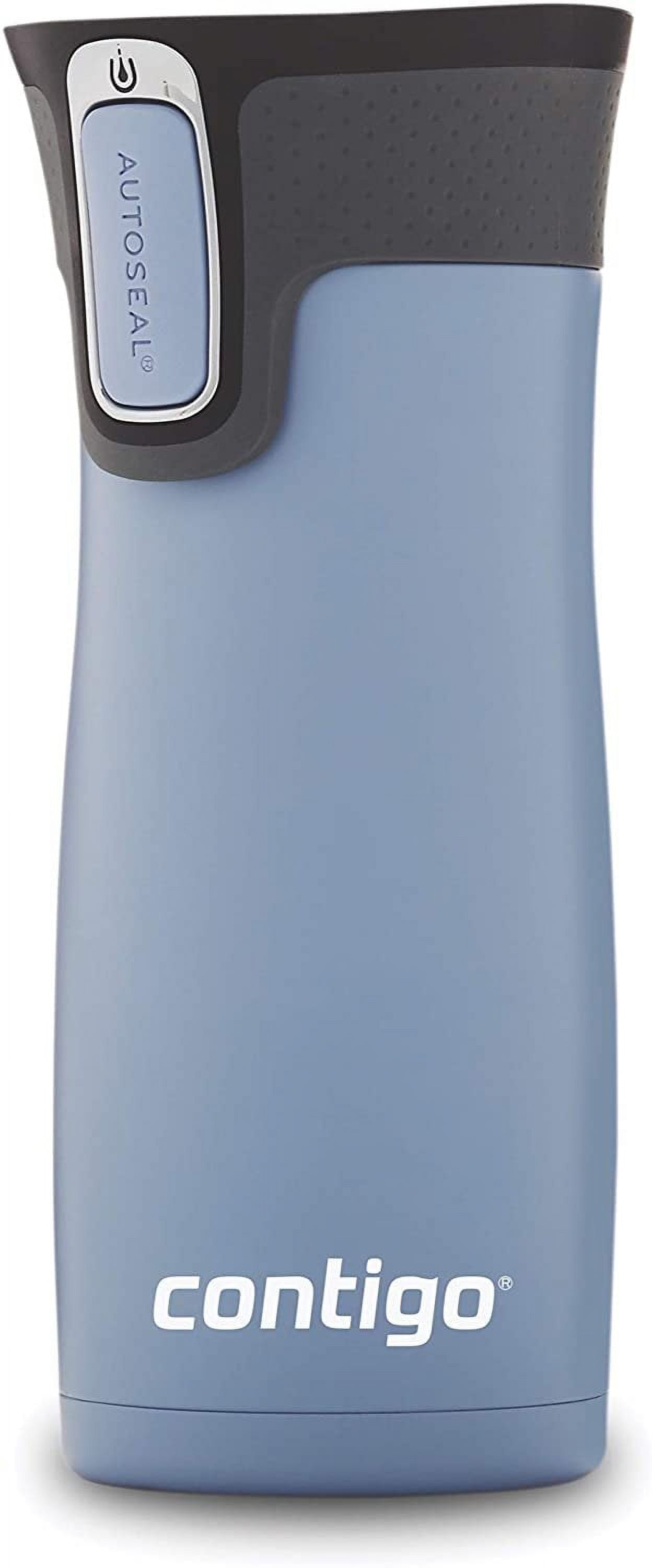 Contigo AUTOSEAL West Loop 2.0 Travel Mug, 16 oz., Stainless Steel with Black Button - Pick 605