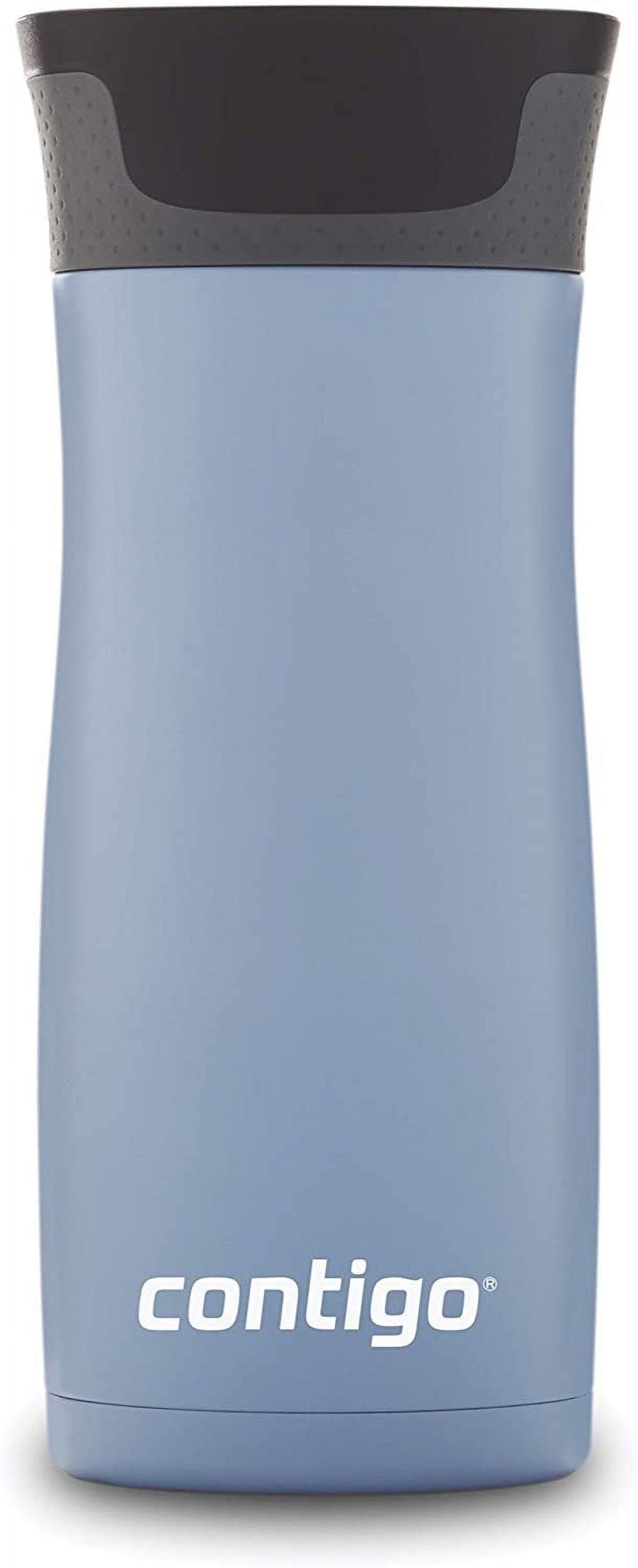 Contigo AUTOSEAL West Loop 2.0 Travel Mug, 16 oz., Stainless Steel with Black Button - Pick 605